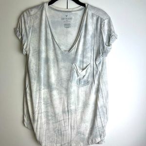 Super soft and oversized slight tie die